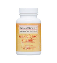 vitaminas Sun Defense+ para piel saludable