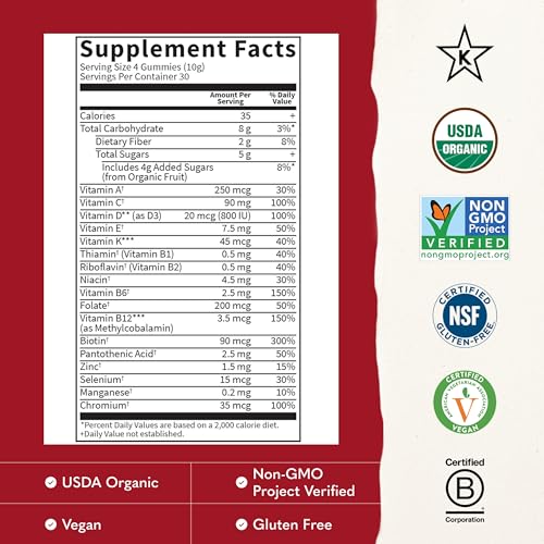 vitaminas veganas sin GMO