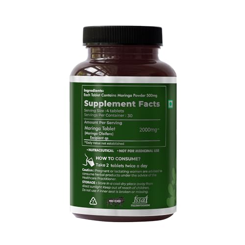 vitaminas y minerales de moringa