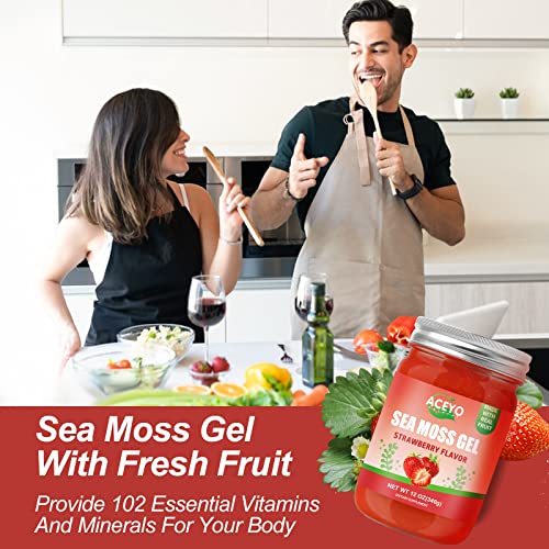 vitaminas y minerales en gel de musgo