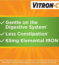 vitaminas y minerales en hierro Vitron-C