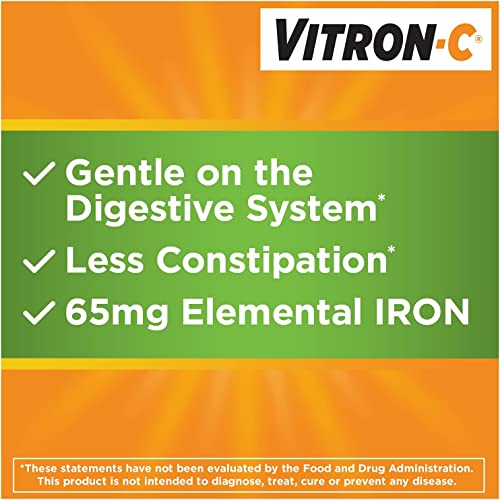 vitaminas y minerales en hierro Vitron-C