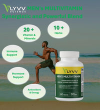 vitaminas y minerales Lyvv para hombres activos