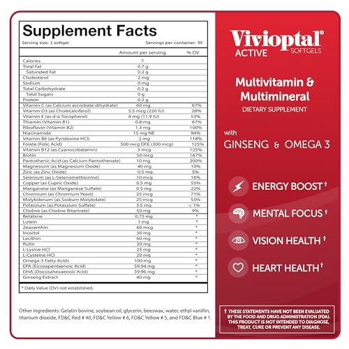 Vivioptal Active para energía diaria