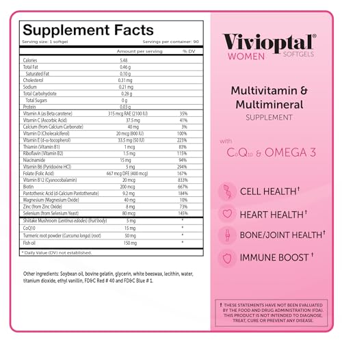 Vivioptal vitaminas para un año completo