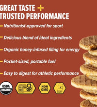waffle de canela ideal para entrenamiento