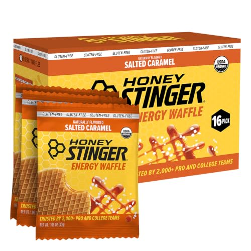 waffle de caramelo salado orgánico