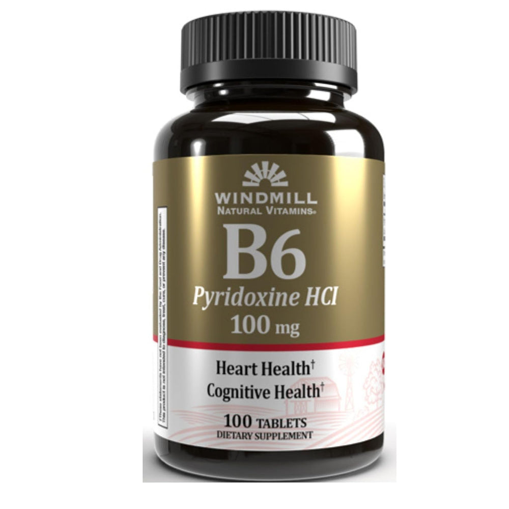 Walmart Vitamina B6 100 mg