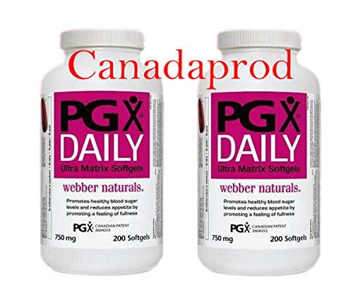 Webber Naturals PGX Daily 750 mg cápsulas blandas