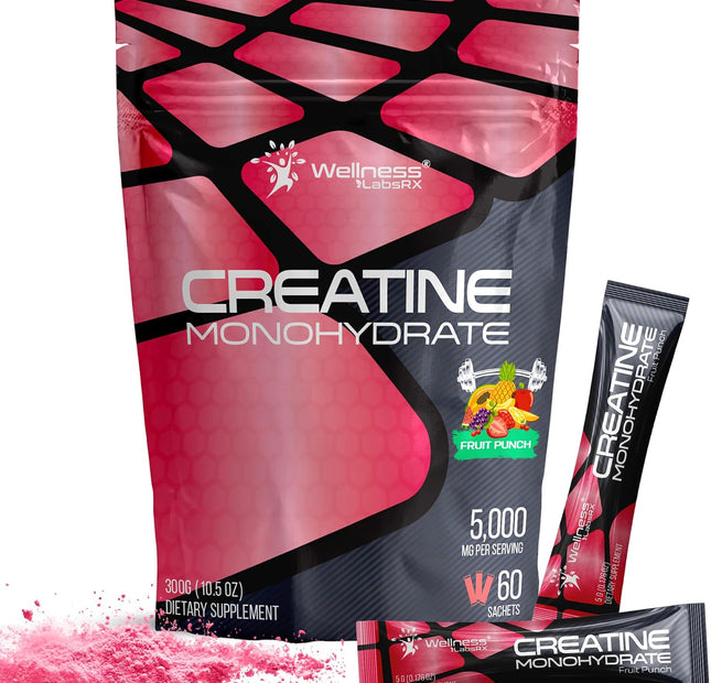 WELLNESS LABSRX Creatina Monohidratada en Polvo