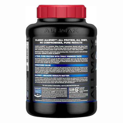Whey de vainilla francesa sin gluten