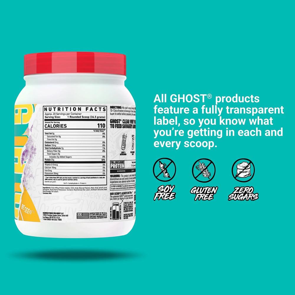 Whey Isolate GHOST en Polvo