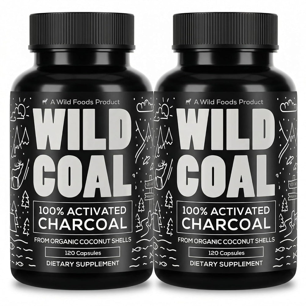 Wild Foods Carbón Activado 500 mg