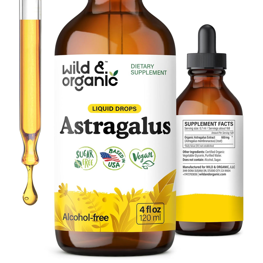 Wild & Organic extracto de raíz de astrágalo