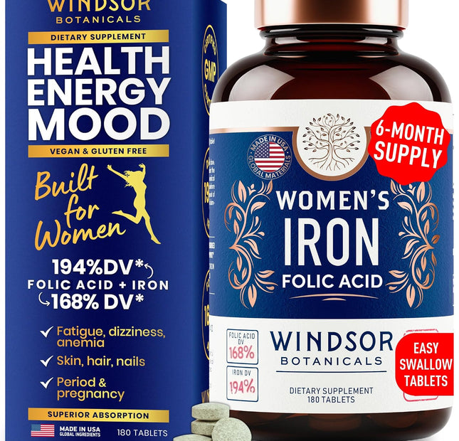 Windsor Botanicals Hierro 35 mg