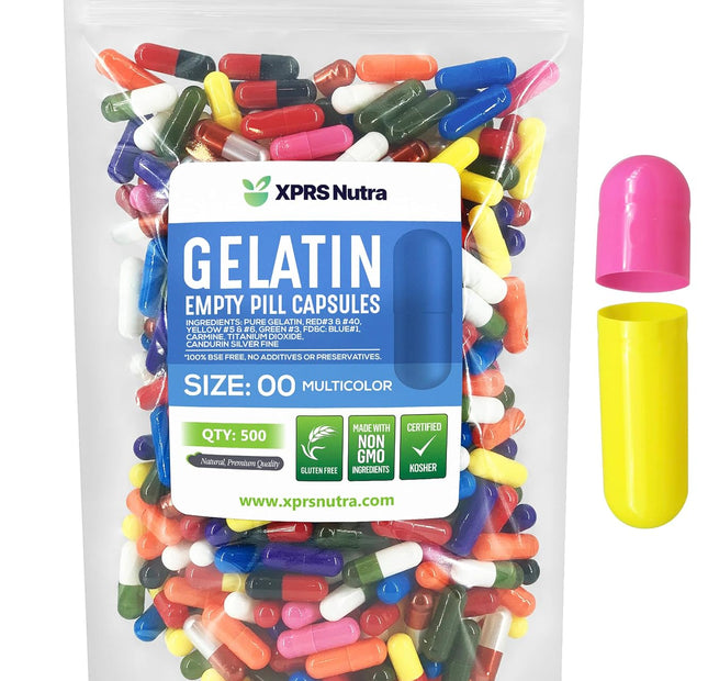 XPRS Nutra cápsulas de gelatina