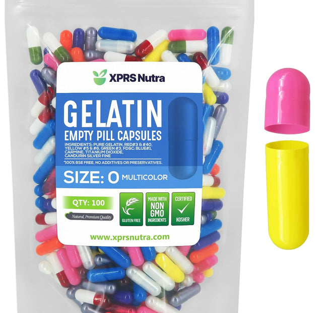 XPRS Nutra cápsulas de gelatina