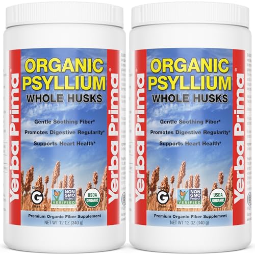 Yerba Prima psyllium orgánico en cascos