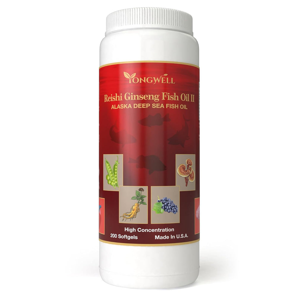 YongWell Aceite de Pescado 200 cápsulas blandas