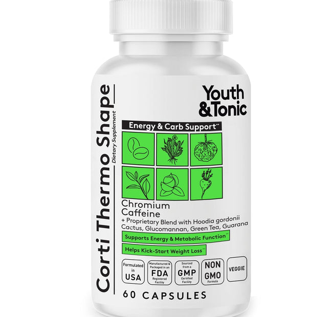 Youth & Tonic cápsulas de energía