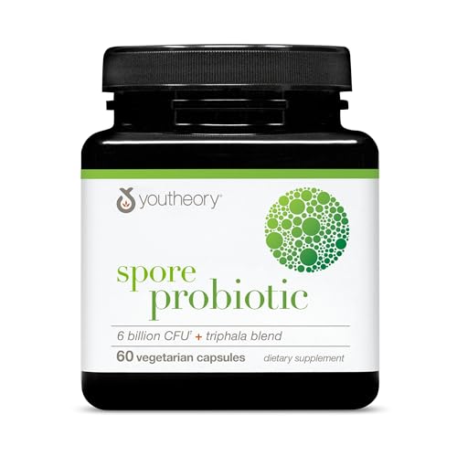 Youtheory Spore Probiotic para digestión saludable