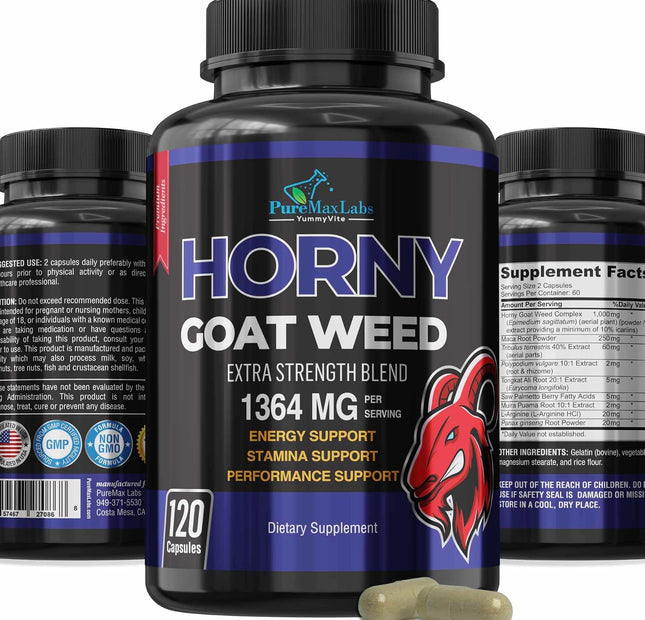 YUMMYVITE Horny Goat Weed cápsulas