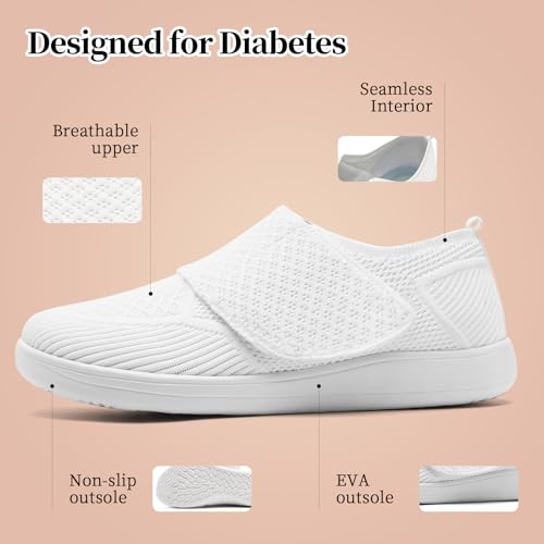 zapatillas ajustables para pies sensibles