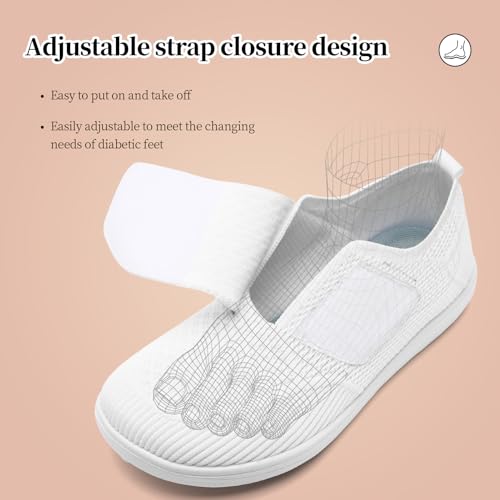 zapatillas ortopédicas para pies hinchados