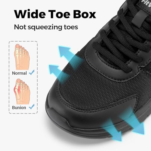 zapatos anchos para alivio de fascitis plantar