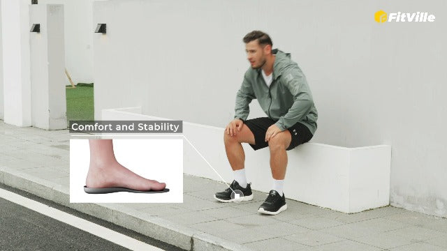 zapatos de hombre para soporte en el pie