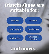 zapatos diabéticos Diawin ideales para uso diario