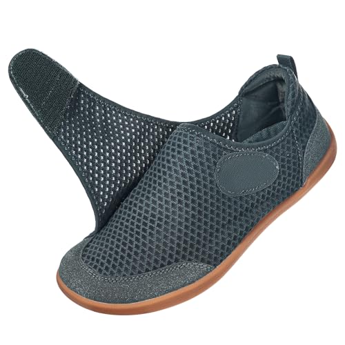 zapatos para pies hinchados y transpirables