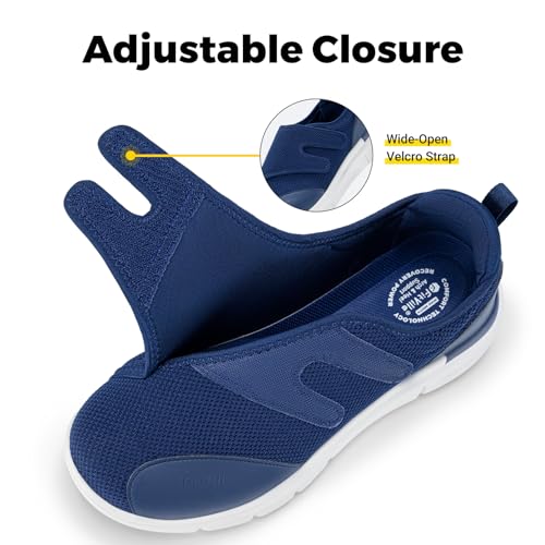 zapatos slip-on con cierre ajustable