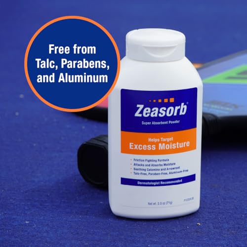 Zeasorb 2.5 oz para comodidad diaria