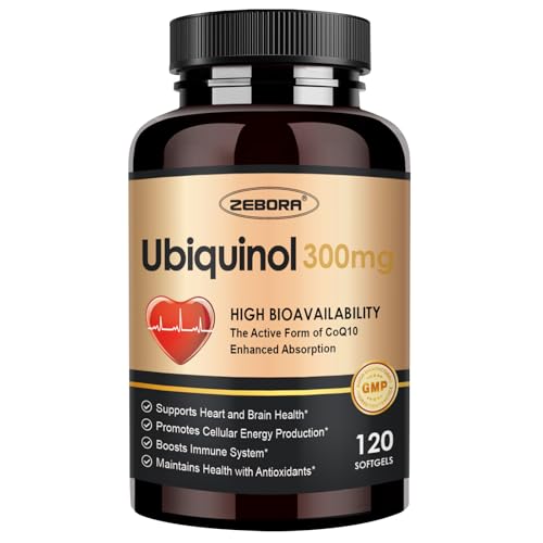 ZEBORA CoQ10 300mg para energía diaria