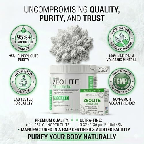 Zeolita activada para detoxificación