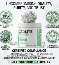 Zeolita segura y efectiva para salud