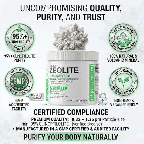 Zeolita segura y efectiva para salud