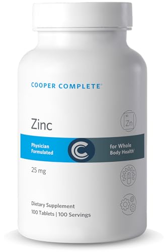 zinc 25 mg para fortalecer defensas