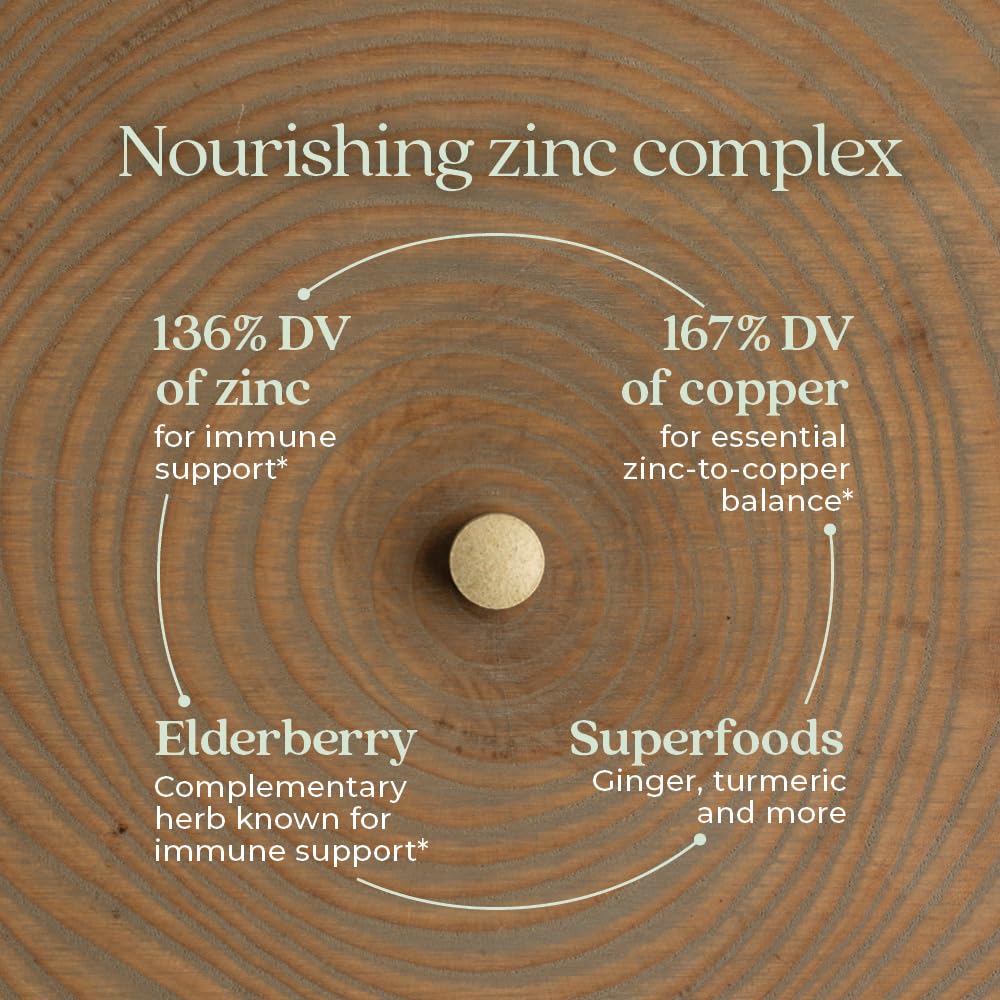 zinc fermentado New Chapter