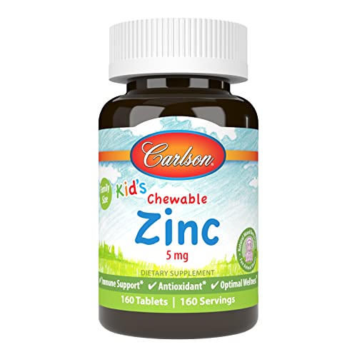 zinc masticable para niños sabor frutas