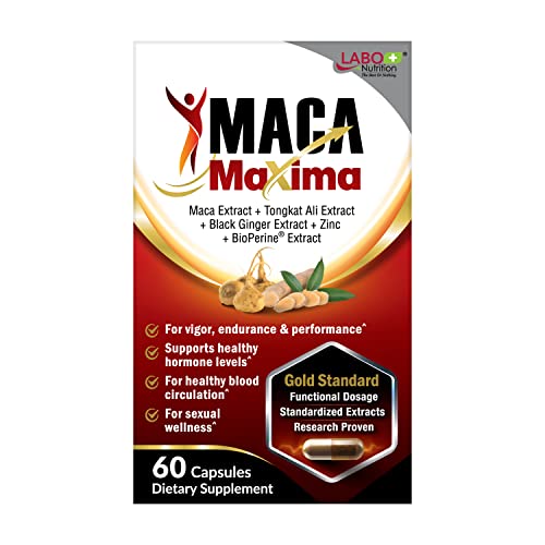 Zinc y maca para el bienestar masculino
