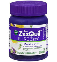 ZzzQuil gomas de melatonina para dormir